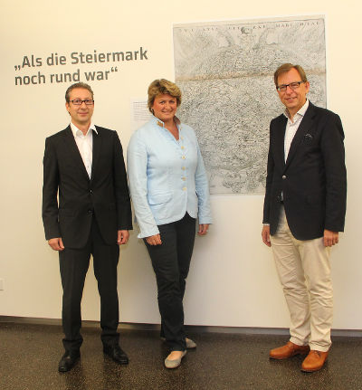 v.l.: Markus Kostajnsek, Katharina Kocher-Lichem, LR Christian Buchmann