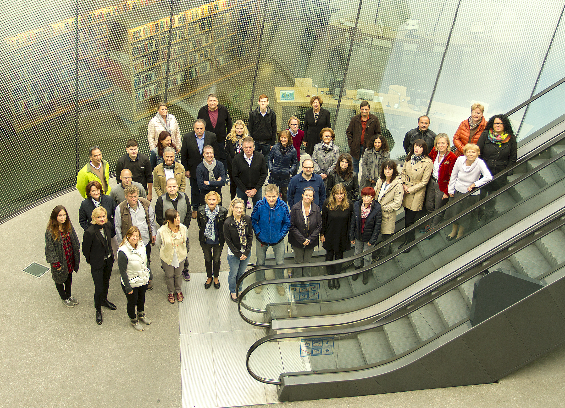 Das Team der Landesbibliothek © Leiss Das Team der Landesbibliothek © Leiss