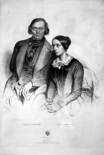 Eduard Kaiser: Ehepaar Schumann 1847