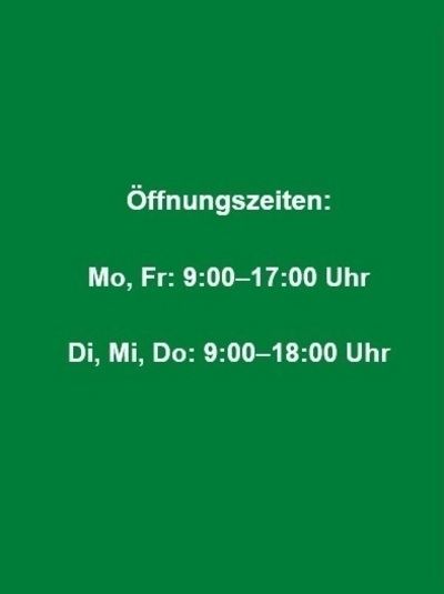 Öffnungszeiten Landesbibliothek © LB