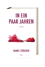 Buchcover mit rotem Farbtupfer und großem Titel in Weiß. Unterhalb des Titels steht der Autorenname.