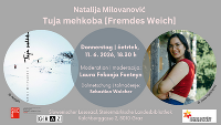 Einladung zur Lesung am 11. Juni 2026 mit Natalija Milovanović