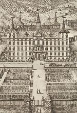 Kupferstich Schloss Eggenberg (1700)