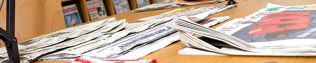 Täglich 240 aktuelle Zeitschriften © LB Täglich 240 aktuelle Zeitschriften © LB