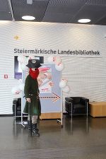 Kapitän Holzbein - ein Pirat zu Besuch in der Landesbibliothek