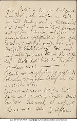 Hugo Wolf Brief 23.07.1885 III