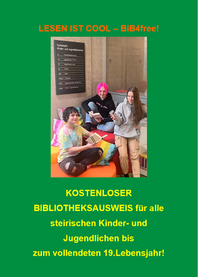 Bib4free für alle unter 19! © LB