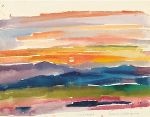 Hochwechsel, 1966; Aquarell; privat